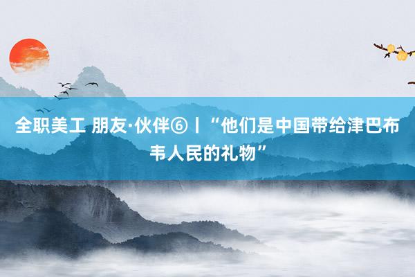 全职美工 朋友·伙伴⑥丨“他们是中国带给津巴布韦人民的礼物”